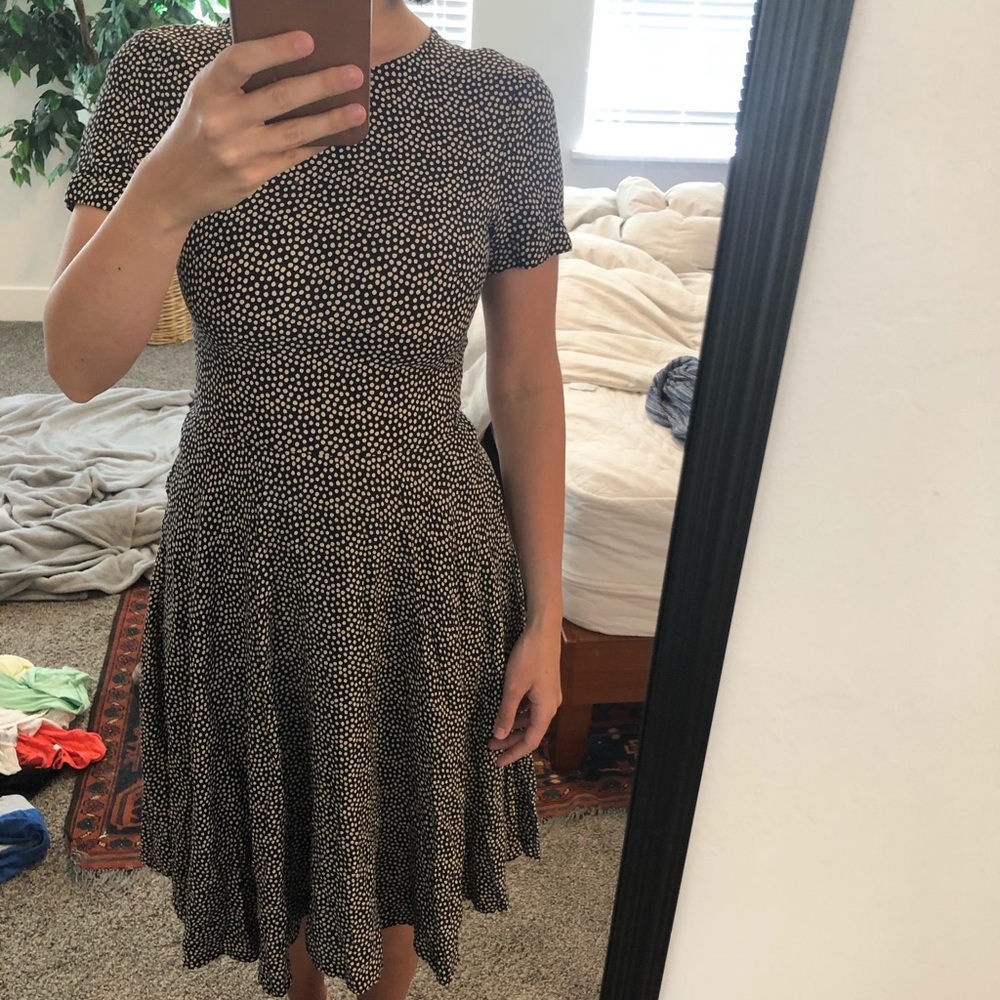 Fitted knee length dress
